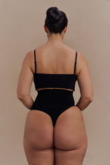 Saria High Waist Shapewear Briefs - Black